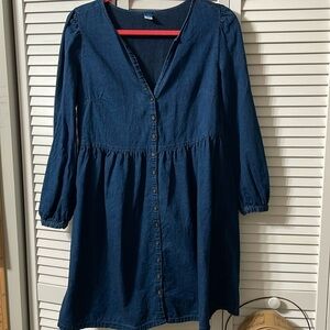 Old Navy ladies lightweight denim dress